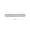 Gliderite Hardware 6 in. Satin Nickel Rounded Back Plate 5-1/16 in. Center to Center - 6343-128-SN 6343-128-SN-1 - alternate 2